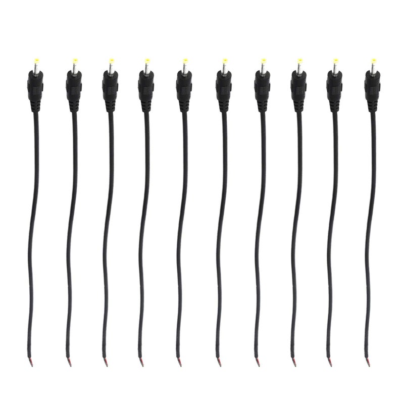 COOLM DC 4.0mm x 1.7mm Male Power Pigtail Cable Male Connectors DC 4.0 x 1.7mm Power Plug Connector Cable 10pcs - Image 1